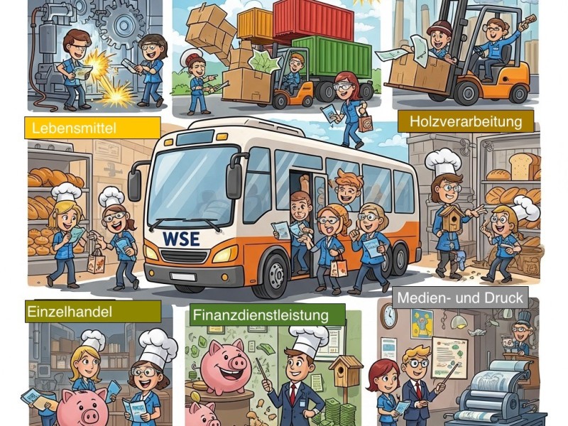 WSE -Wirtschaft Sehen und Erleben - spannende Einblicke in Firmen aus unserer Gegend