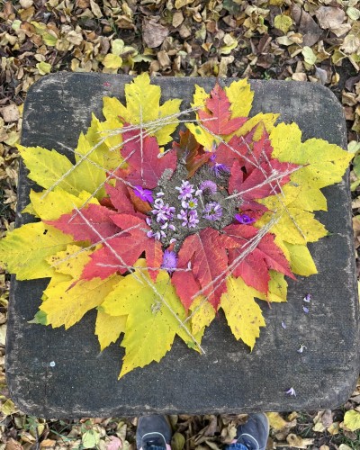 LandArt im Kunstunterricht