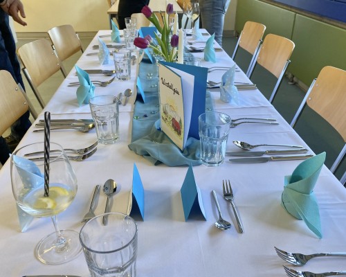 Kulinarisches Festmahl f&uuml;r den Schulverband